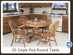 30 Single Ped Round Table