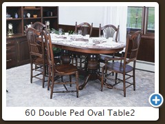 60 Double Ped Oval Table2