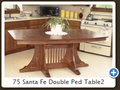 75 Santa Fe Double Ped Table2