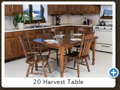 20 Harvest Table